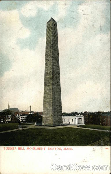 Bunker Hill Monument Boston Massachusetts
