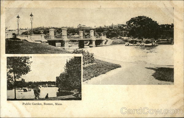 Public Garden Boston Massachusetts