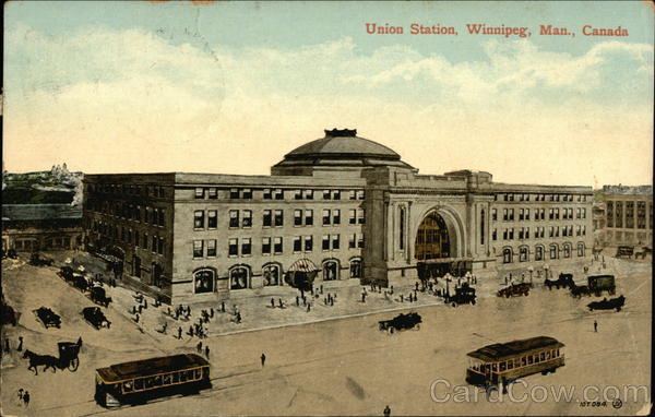 Union Station Winnipeg MB Canada Manitoba