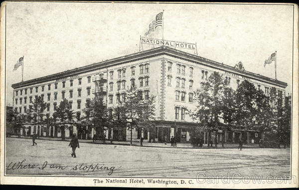 The National Hotel Washington District of Columbia