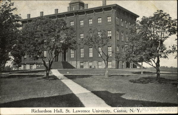 Richardson Hall, St. Lawrence University Canton New York