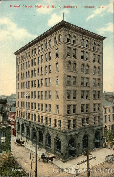 Broad Street National Bank Building Trenton New Jersey