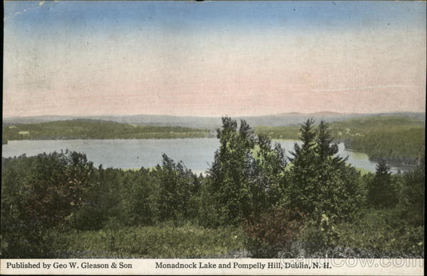 Monadnock Lake and Pompelly Hill Dublin New Hampshire