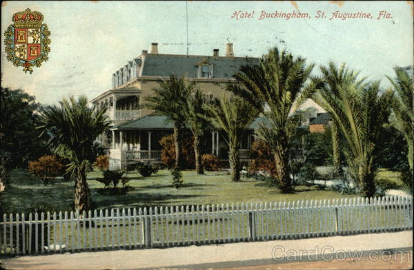 Hotel Buckingham St. Augustine Florida