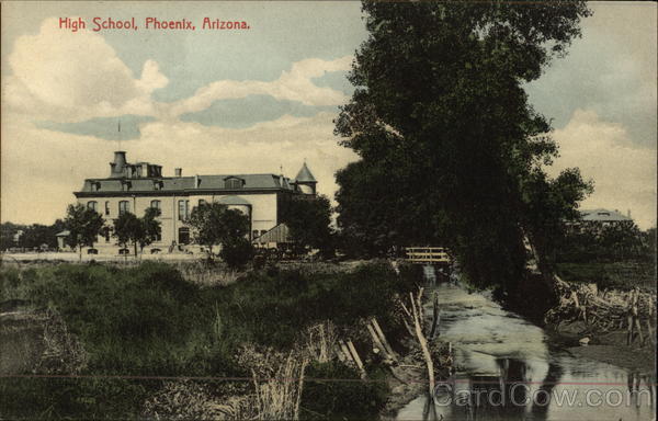High School and Grounds Phoenix Arizona