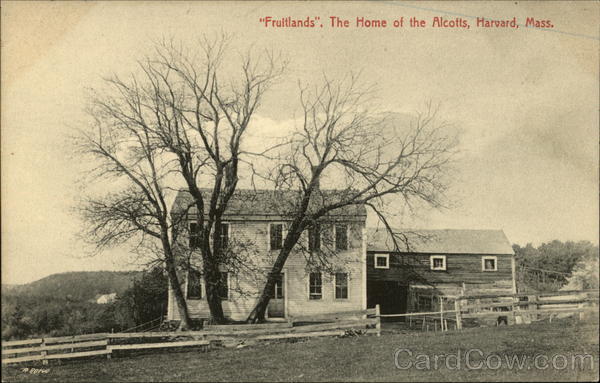 Fruitlands, The Home of the Alcotts Harvard Massachusetts
