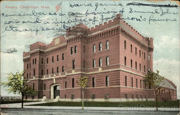 Street View of Armory Cambridge Massachusetts
