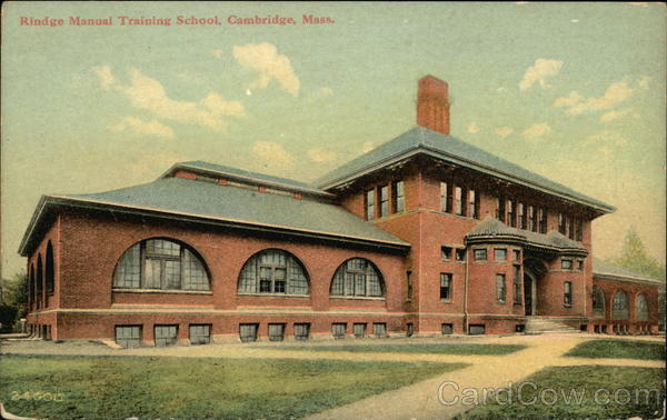 Rindge Manual Training School Cambridge Massachusetts