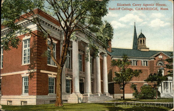Elizabeth Carey Agassiz House at Radcliff College Cambridge Massachusetts