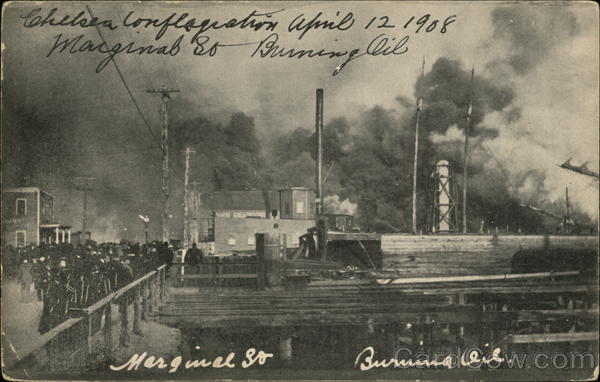 Chelsea Conflagration, Sunday, April 12, 1908 Boston Massachusetts
