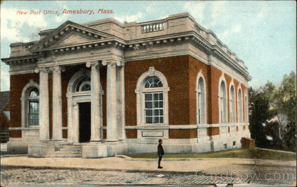 New Post Office Amesbury Massachusetts