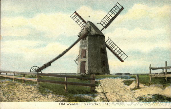 Old Windmill 1746 Nantucket Massachusetts