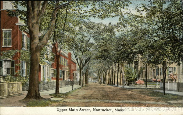 Upper Main Street Nantucket Massachusetts