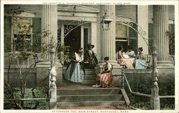 Main Street - Afternoon Tea Nantucket Massachusetts
