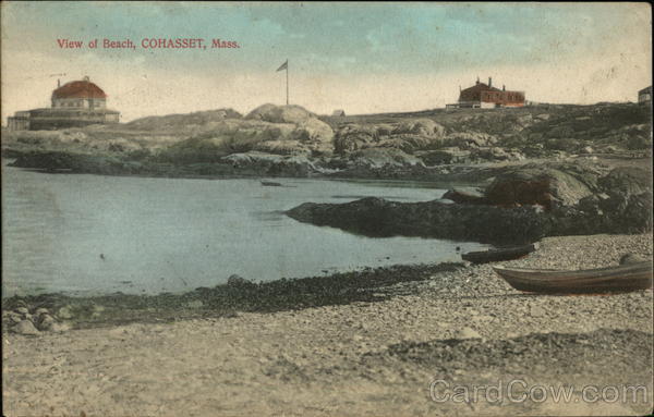 View of Beach Cohasset Massachusetts