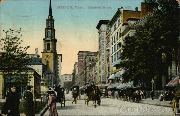 Tremont Street Boston Massachusetts