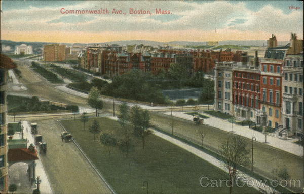 Commonwealth Avenue Boston Massachusetts