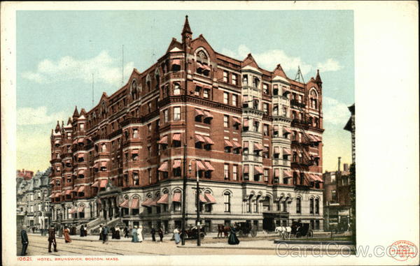 Street View of Hotel Brunswick Boston Massachusetts