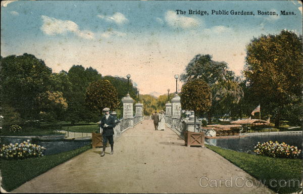The Bridge, Public Gardens Boston Massachusetts