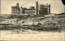 Residence of Chas. Warren Lippitts Postcard