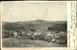 Lake Sunapee and King's Hill from Georges Mills New Hampshire Postcard Postcard