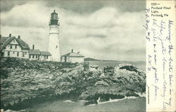 Portland Head Light Postcard