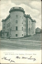 Women's Club Building Postcard