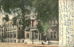 Free Public Library Postcard