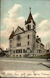 Methodist Church Woburn, MA Postcard Postcard