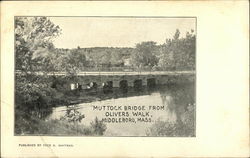 Muttock Bridge from Olivers Walk Postcard