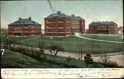 State Normal School Fitchburg, MA Postcard Postcard