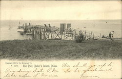 The Pier, Baker's Island Postcard