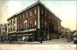 Y.M.C.A. Building Brockton, MA Postcard Postcard