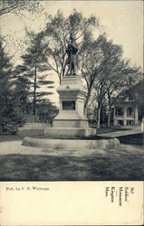 Soldiers Monument Postcard