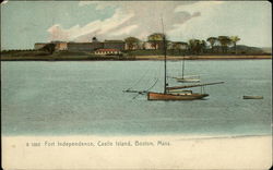 Fort Independence, Castle Island Postcard