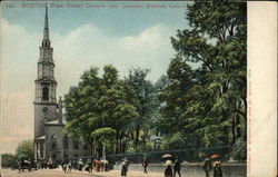 Park Street Church and Granary Burying Ground Postcard