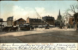 Harvard Square Postcard