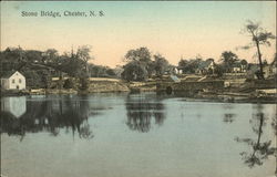 Stone Bridge Chester, NS Canada Nova Scotia Postcard Postcard