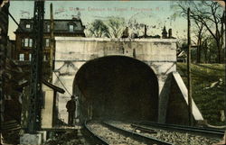 Western Entrance to Tunnel Postcard