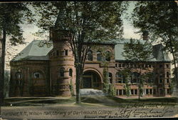 Wilson Hall - Library of Dartmouth College Postcard