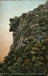 The Old Man of the Mountain Franconia Notch, NH Postcard Postcard