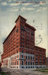 New YMCA Building Detroit, MI Postcard Postcard