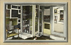 Parlor in the Old York Jail Postcard