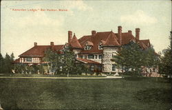 Kenarden Lodge and Grounds Postcard
