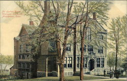 Wesleyan University - Psi Upsilon House Postcard