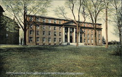 North College - Wesleyan University Postcard