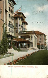 Raymond Hotel Pasadena, CA Postcard Postcard