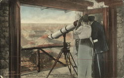The Telescope in the Lookout Tower Grand Canyon National Park, AZ Postcard Postcard