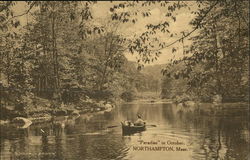 Paradise in October - Row Boat on the Water Paradise in October - Row Boat on the Water