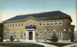 Library at Smith College Northampton, MA Postcard Postcard